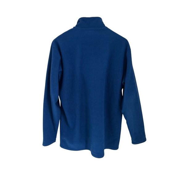 Patagonia Mens Blue Synchilla Fleece Quarter-Zip Pullover Jacket Size Large - Picture 7 of 8